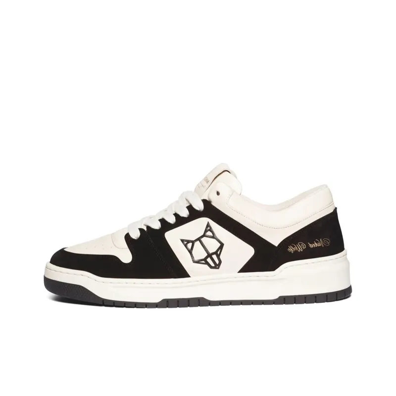 Naked Wolfe CM 01 Low Top Skateboard Shoes Men's Beige Black-0
