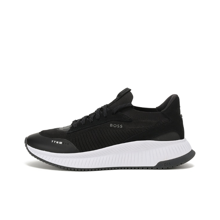 HUGO BOSS Casual Shoes Men Low Top Black White