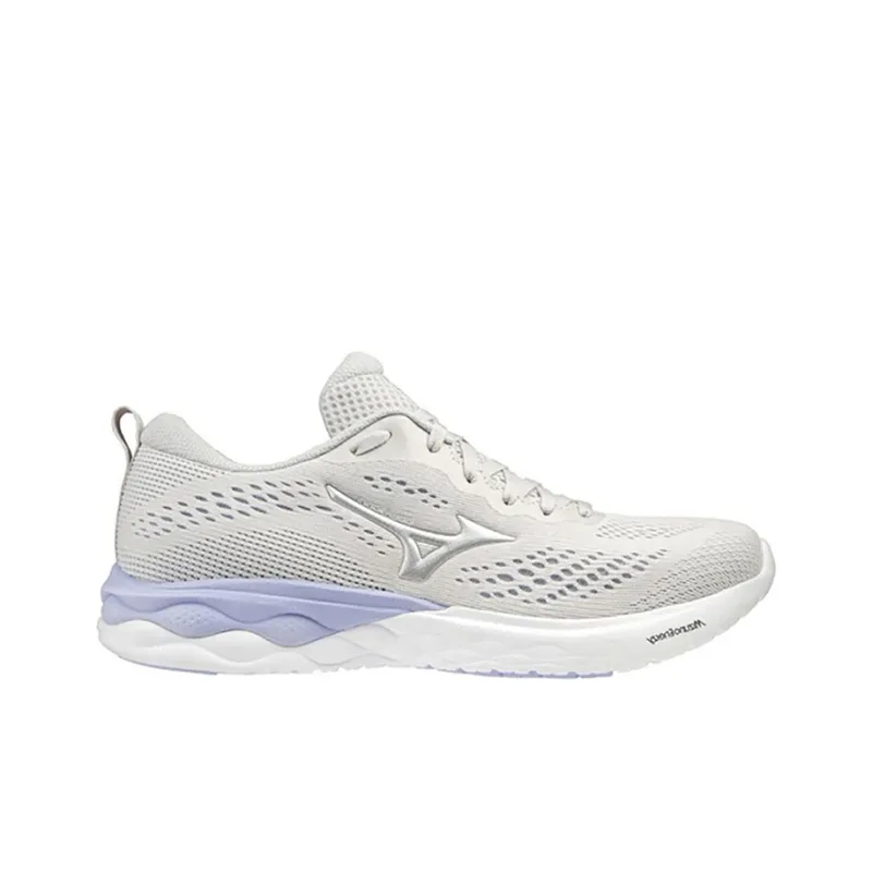 Mizuno Women's Wave Revolt 2 Wide 'Grey Purple' Women's-1