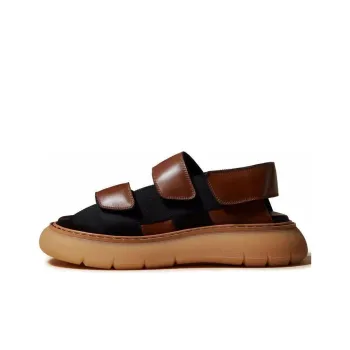 KHAITE Murray Chunky Leather Sandals