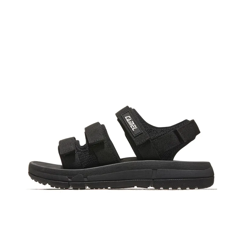 CAMEL Beach Sandals Men Black/Dark Blue/Khaki/Black-0