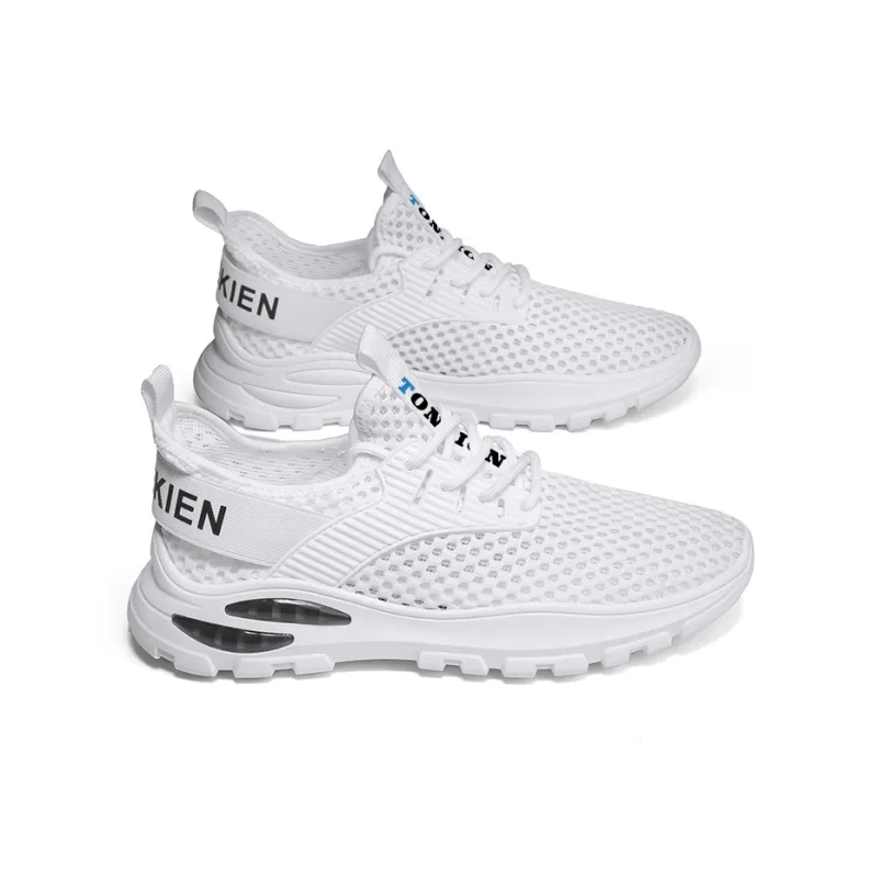 Tonlion Cushioning, Slip Resistant, Abrasion Resistant, Breathable, Quick Dry, Lightweight Low Top Running Shoes Men's-1