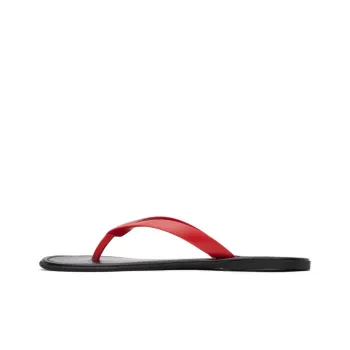 THE ROW Beach Flip Flops Women's Chestnut-Colored