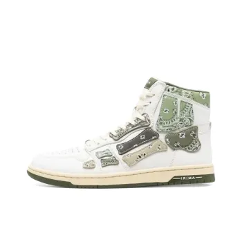 AMIRI Skel Top High 'Bandana   Olive'