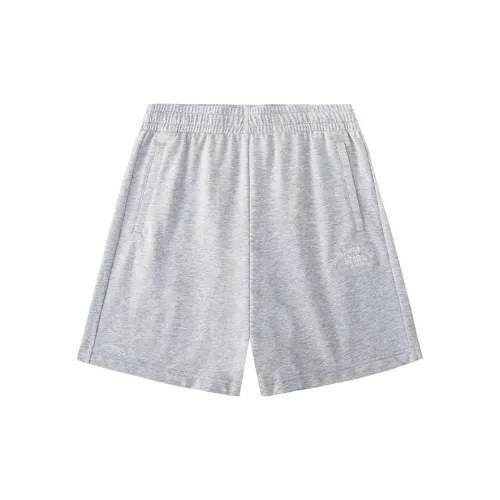 Anta Life Collection Casual Shorts Women's Gray Heather Gray