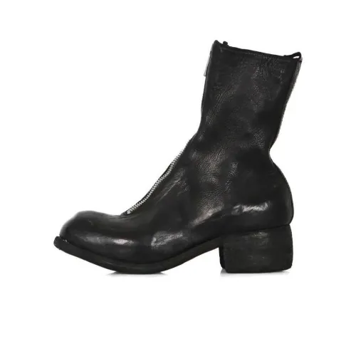 GUIDI Mid-calf Zip-up Boots