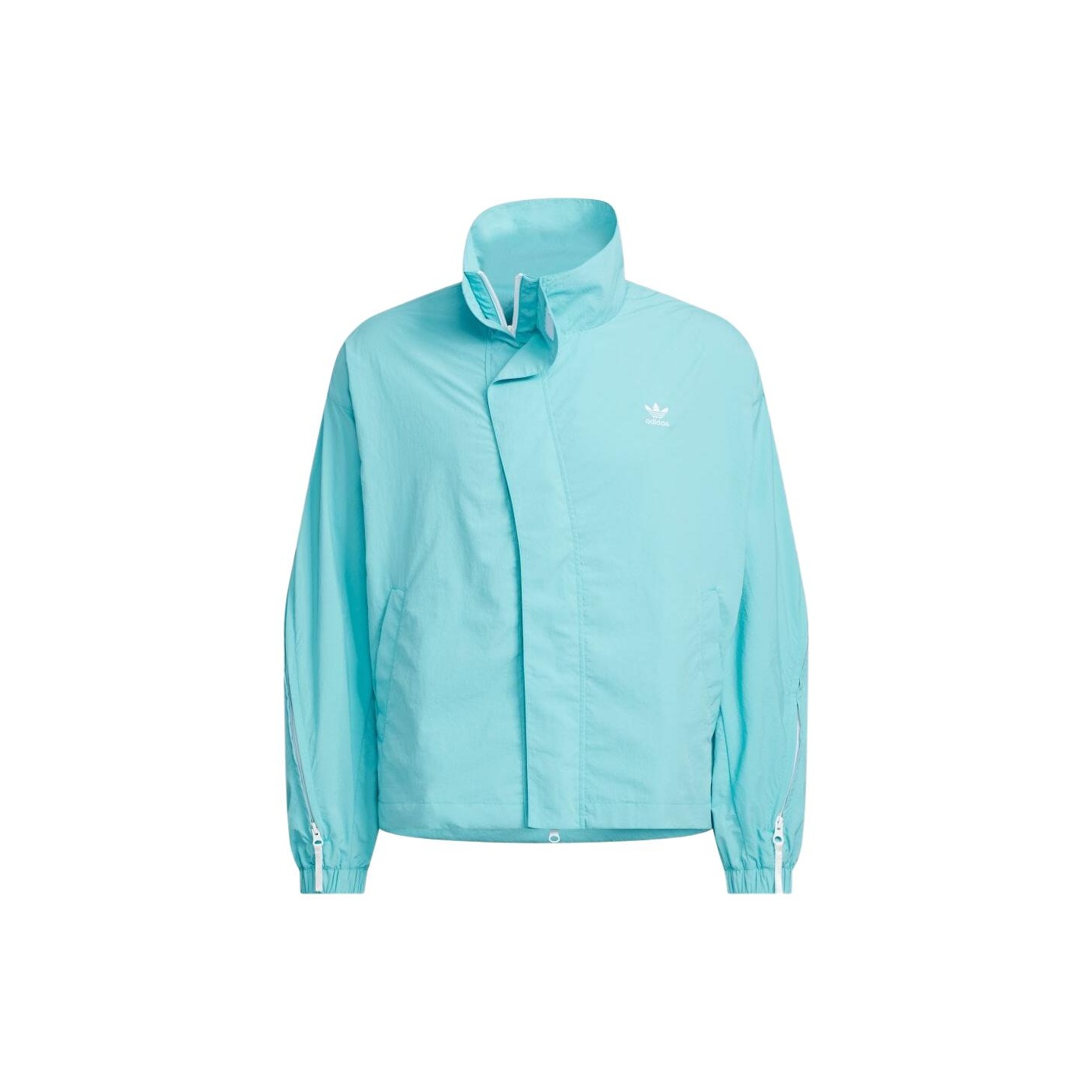 Adidas Originals KR OP Co branded Model Jackets Men Cyan