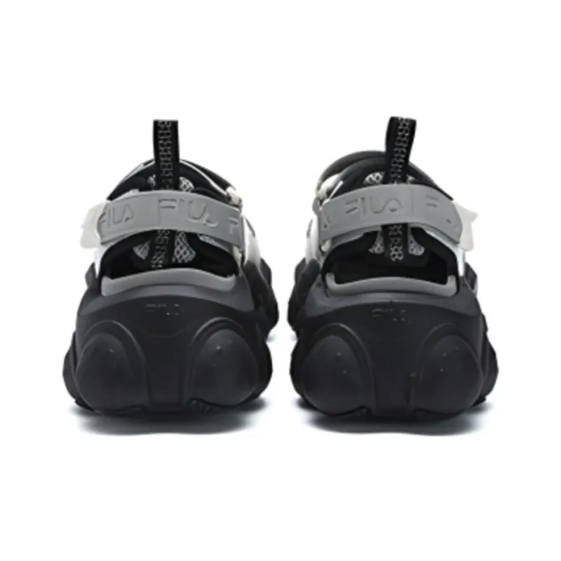 FILA FRAGOLA Breathable Height Increase Beach Sandals Women's Gray-3