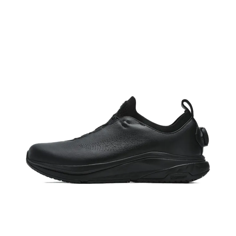 FILA SPD PANTHER 2 Slip Resistant Low Top Running Shoes Men's Black-0