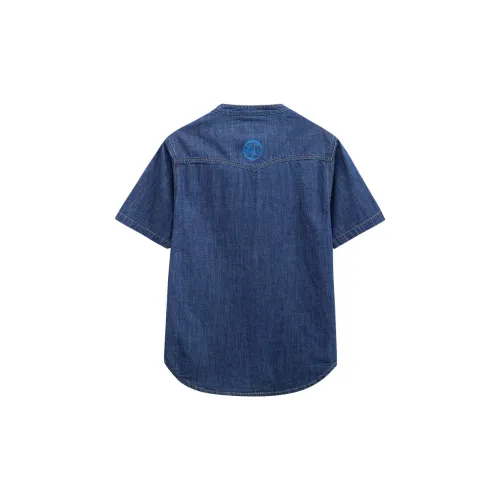 ONIARAI Shirts Unisex Denim Blue