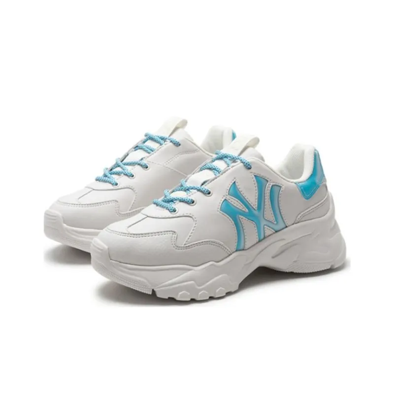 MLB Big Ball Chunky Slip Resistant Low Top Chunky Sneakers Unisex White-2