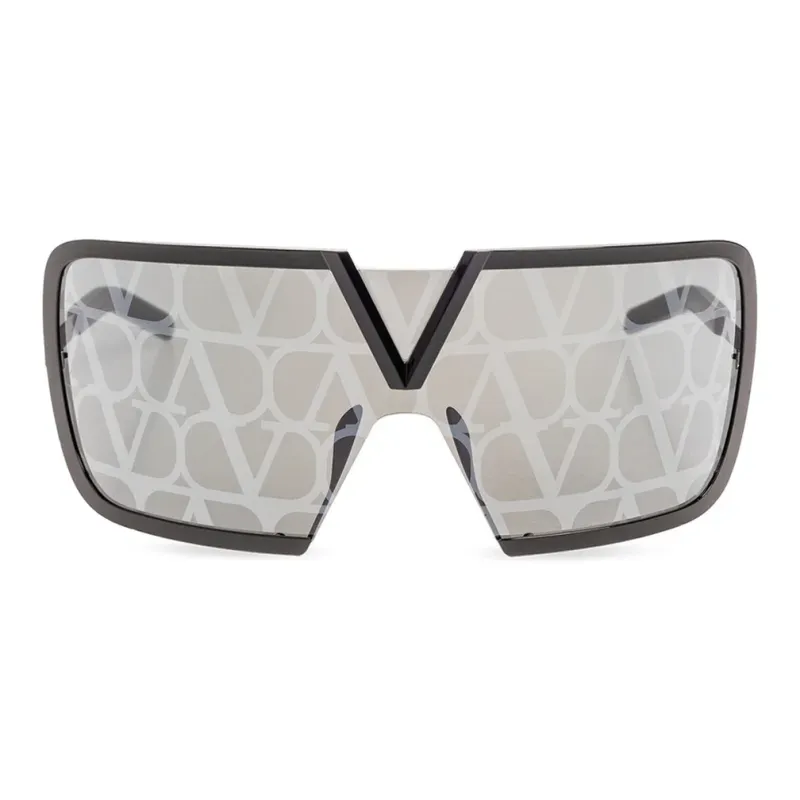 Valentino Romask Shield Frame Sunglasses-0