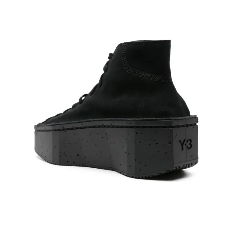 Adidas Y 3 Brick Court Hi Black-3