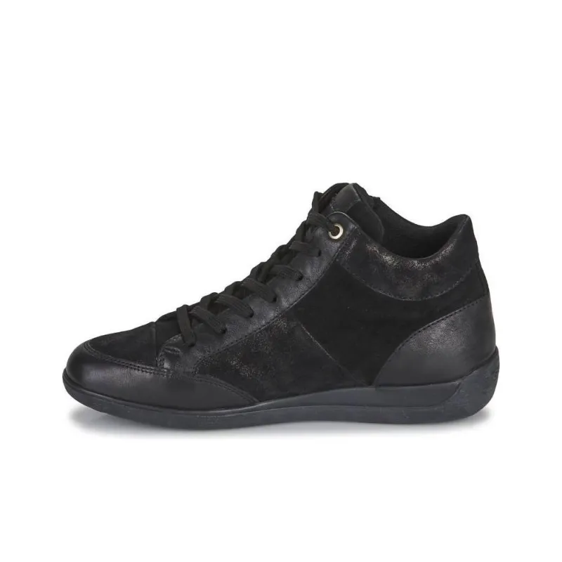 GEOX Myria Mid-Top Casual Shoes Women's Black-0