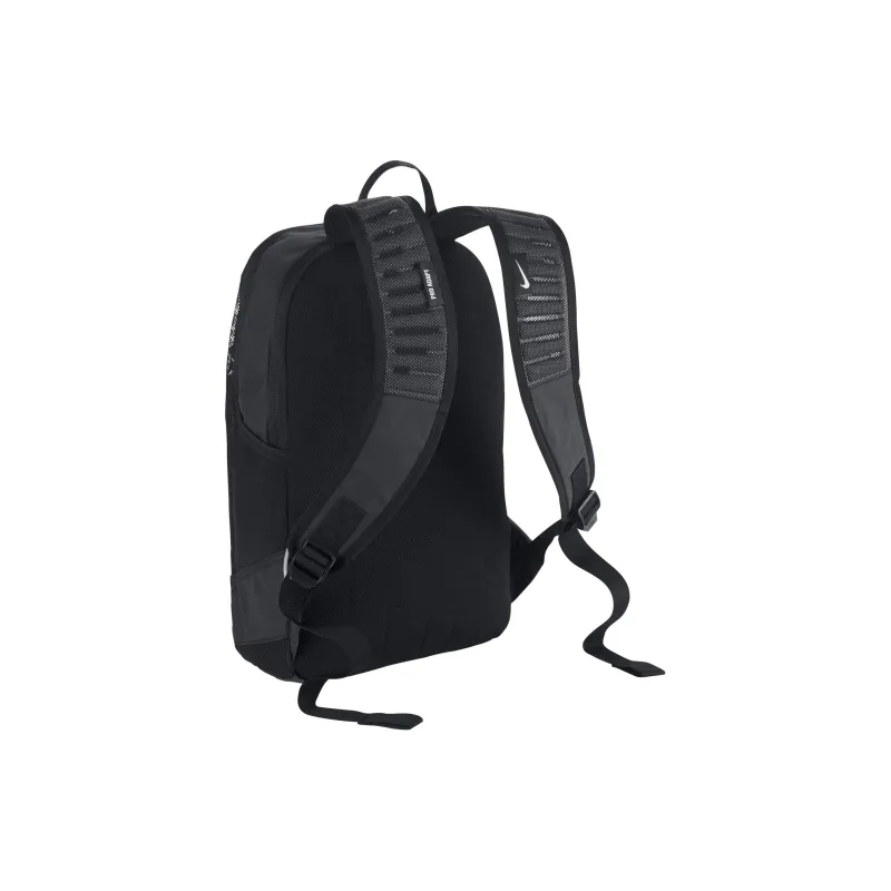 Nike Polyester Backpack Regular Unisex Black White-3