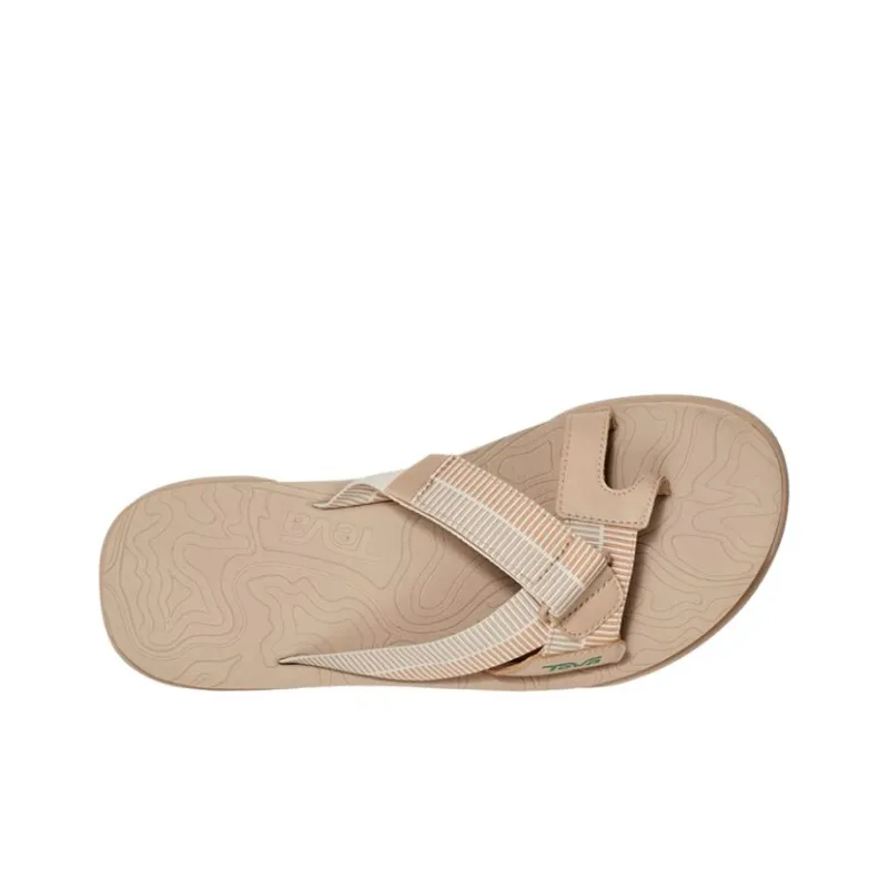 Teva EVA Flip Flops Men's Beige-3