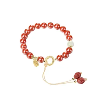 Misongma Reconstructed Cinnabar Hand Accessory Women's