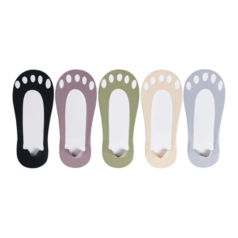 MIIOW No Show Socks Women's 5 Pack Mixed Color-0
