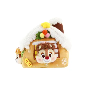 Disney Polyester Chip 'N Dale Handheld Crossbody Bag Shoulder Bag Regular Unisex Brown & White