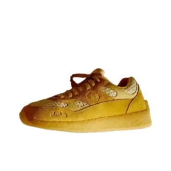 Ronnie Fieg x Clarks Abrasion Resistant Breathable Low Top Casual Shoes Men's Brown