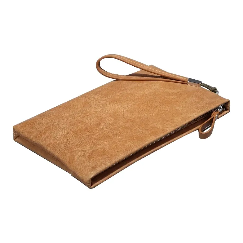 PULUWIRR Cow Leather Fashion Men's Water Repellent Durable Wear Resistant Bag Regular Unisex-1