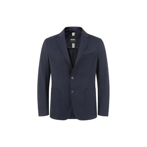 HUGO BOSS Business Suits Men Navy