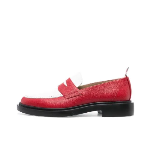 THOM BROWNE Classic Penny Leather Loafers Women's