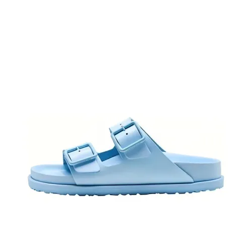 Birkenstock Slide Slippers Women's Pink Blue