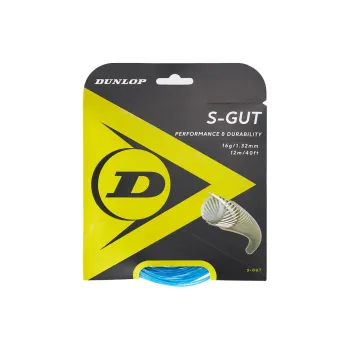 DUNLOP Tennis Racket Strings Synthetic Fiber
