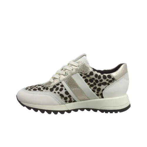 GEOX Low Top Casual Shoes Women's White Gold