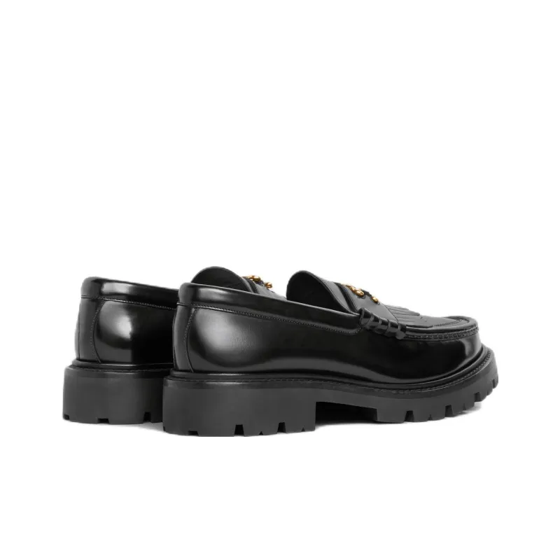 CELINE Loafers Women's Black-4