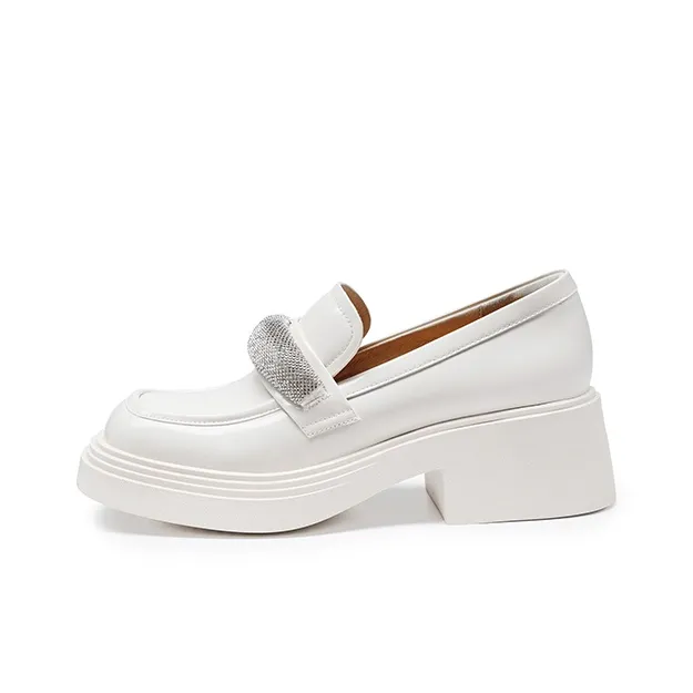 LESELE Loafers Women's Black/Beige-5