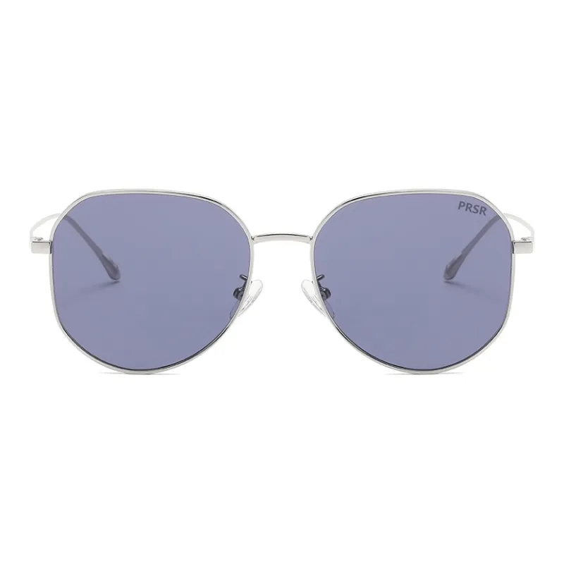 Prsr Alloy Round Sunglasses Unisex-1