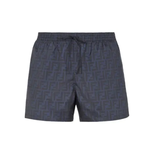 FENDI Swimming Shorts Men Blue