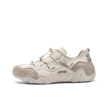 Jeep Cushioning, Slip Resistant, Abrasion Resistant, Breathable, Moisture Wicking Low Top Running Shoes Women's Taupe
