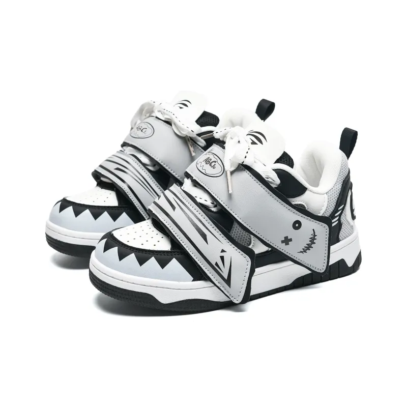 ABCIO Lightweight Low Top Skateboard Shoes Unisex-7