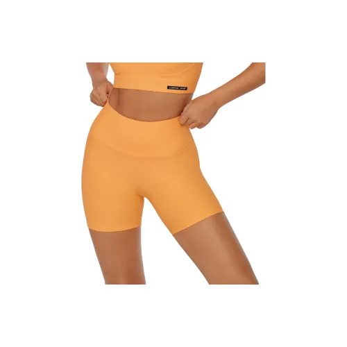 LORNA JANE Sports Shorts Women's Mango Yellow