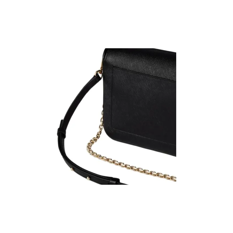 CARTIER C De Cartier Collection Calfskin Portable Crossbody Bag Shoulder Bag Small Size Women's Black-2