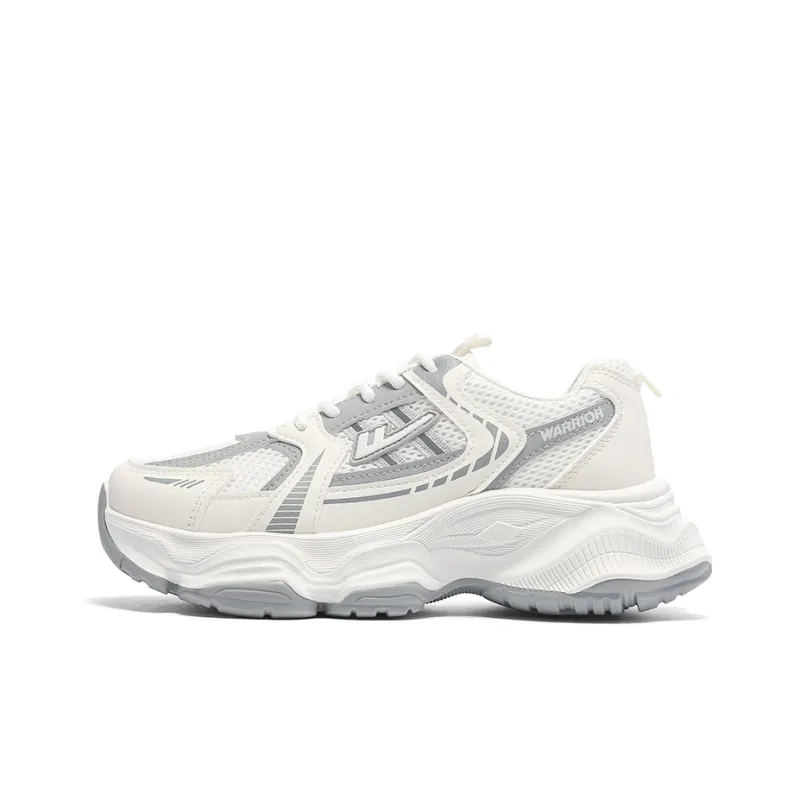 Warrior Chunky Sneakers Durable Breathable Lightweight Low-Top Casual Shoes Women's-0