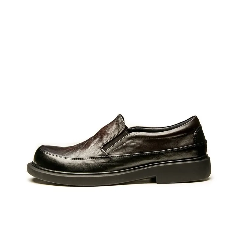 Brounvanm Casual Shoes Men's Black & Coffee-0