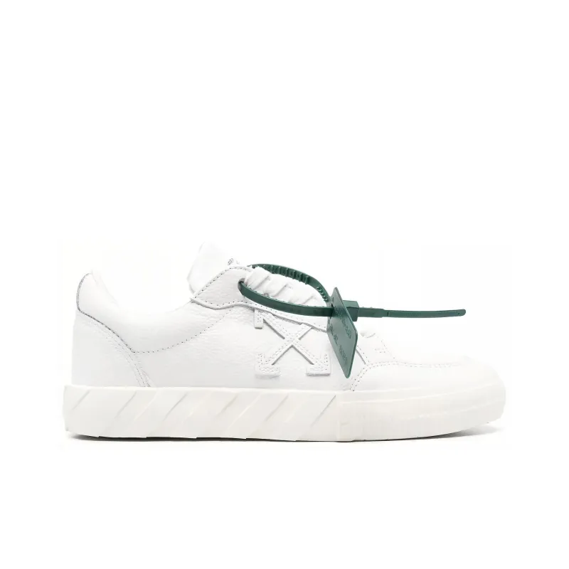 OFF WHITE Vulcanized Stylish Skateboarding Shoes Women's White-1