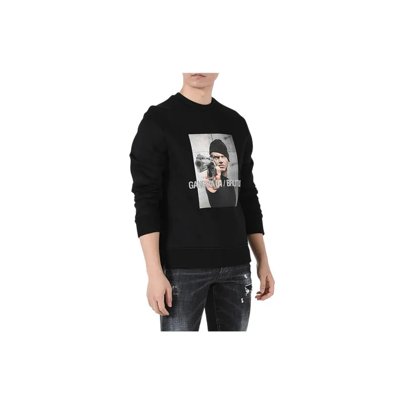Neil Barrett Graphic Printed Crewneck Sweatshirt-2