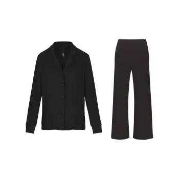 SKIMS SOFT LOUNGE SLEEP SET Pajama Set Women's ONYX/Onyx