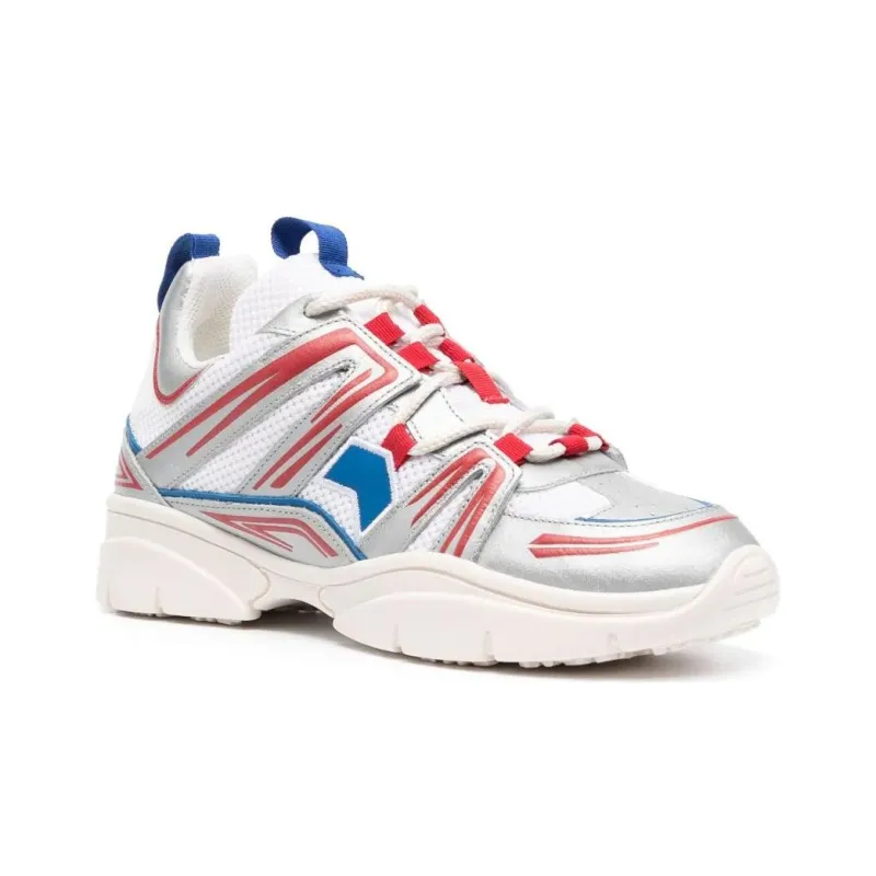 ISABEL MARANT Kindsay Panelled Sneakers-2