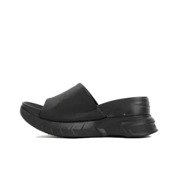 Givenchy Logo debossed Leather Slides