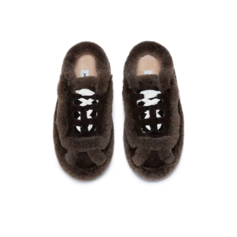HALF AWAKE Wrap toe Slippers Women's-8
