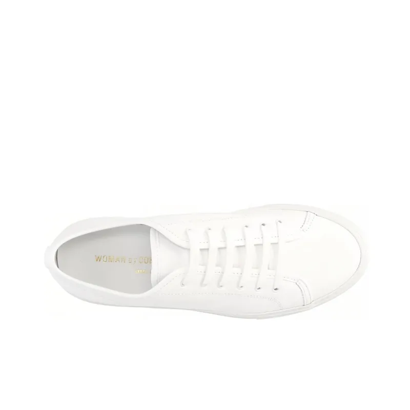 COMMON PROJECTS Tournament Low Top Stylish Skateboarding Shoes Women's White-3