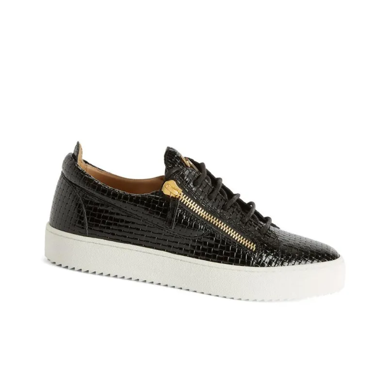 Giuseppe Zanotti Frankie Patent leather Sneakers-1