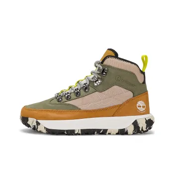 Timberland Greenstride Motion 6 Mid Fabric And Leather Waterproof Hiking Boot 'Olive Green' Women's