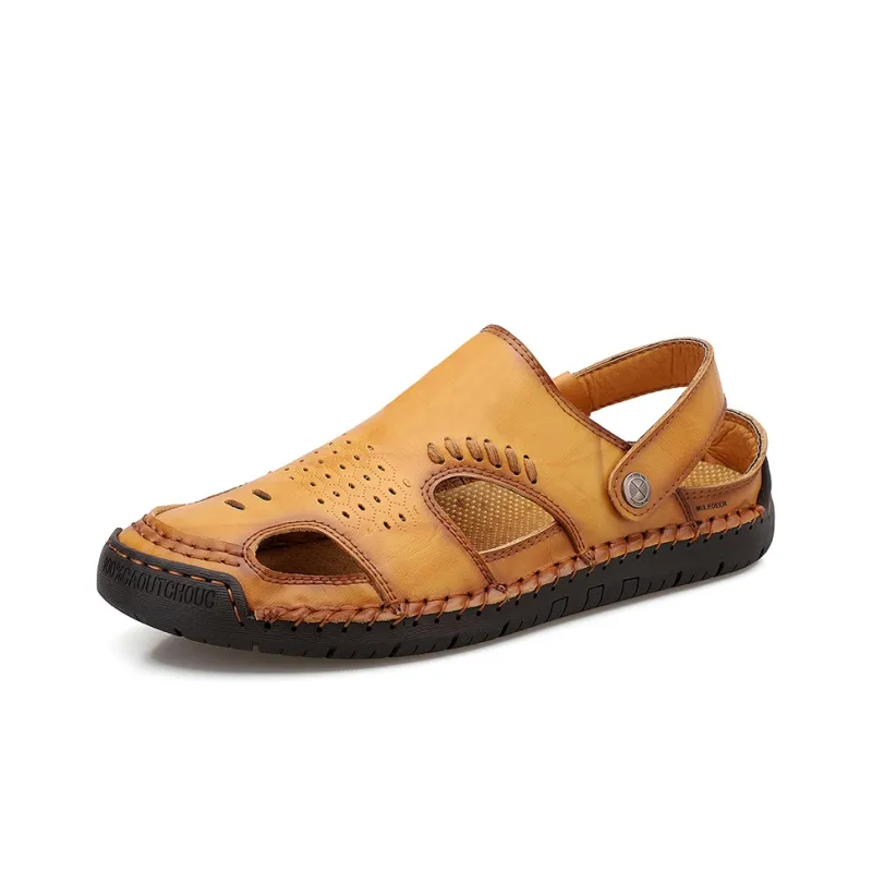 Black tailed Deer Beach Sandals Men's-11